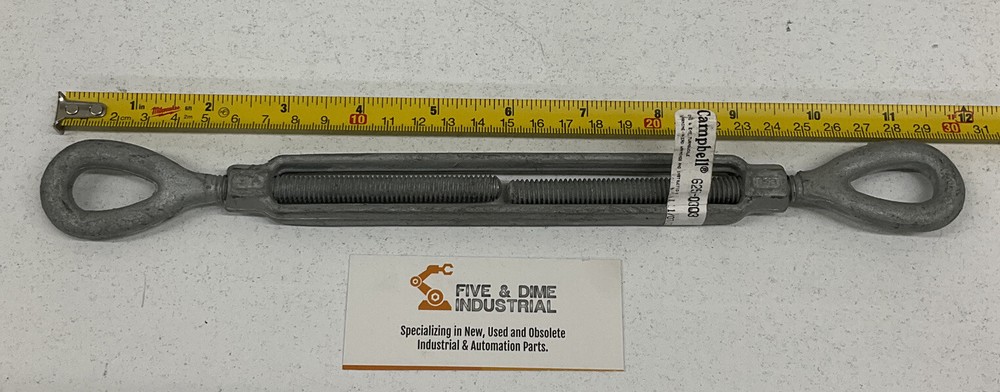 CAMPBELL 625-030 3/8″ HOT-DIPPED GALVANIZED STEEL TURNBUCKLE (RE239)
