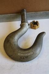 14 Ton Crane Hoist Hook, Vulcan HH-14, 31 Lbs. X 17″ Long, Drop Forged, – E2767