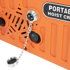 Electric Hoist Winch, 440 lbs Capacity, 1500W, Wireless Remote, 16 ft/min, 3in1