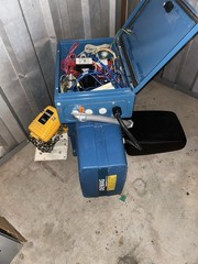 Demag Hoist DKUN 10-1000KV1, SWL 2/1 : 2500LBS, 3-PH, 4,82HP, 3380 RPM, 60 HZ