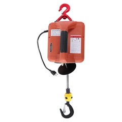 Portable Miniature Electric Mini Hoist 220v Crane Home Remote Control Lift Hoist