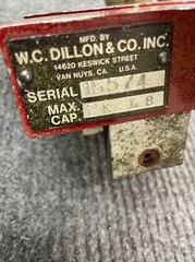 DSW-3 Dillon Load Limit Switch Crane Hoist Tow Motor Lift 2000Lb Cable & Hook
