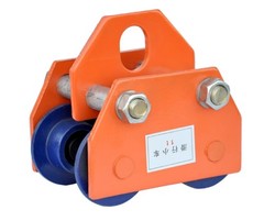 Manual Trolley 0.5/1/2/3/t Ton I-Beam Pulley Block Lifting Hoist Monorail Crane