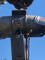 Gardner Denver air hoist