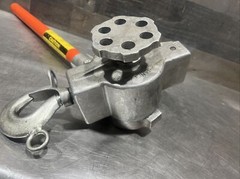 Chance Hoist 1 Ton Hot Stick Ratcheting Strap Hoist. Item ID #20. Used Surplus