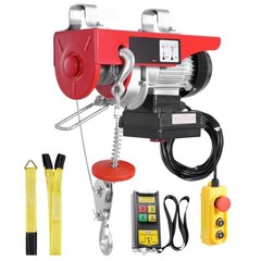 Electric Hoist Crane: 440lb Capacity, 328ft Wireless & 14ft Wired Remote