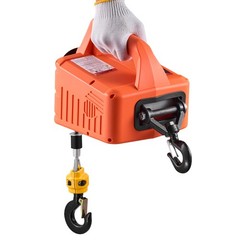 Uimoso 3-in-1 Electric Hoist Winch 1550 lbs, Wired and Wireless Remote Control