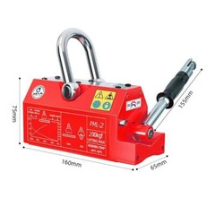 Magnet Permanent Crane Magnetic Lifter Heavy Duty Steel Crane Hoist