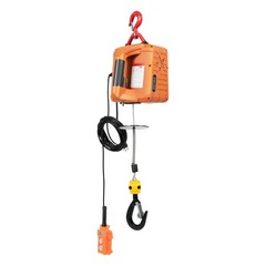Electric Hoist Winch, 440 lbs Capacity, 1500W, Wireless Remote, 16 ft/min, 3in1