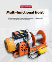 Miniature Electric Hoist 220V/380V Electric Aluminum Shell Crane Hoist Lift