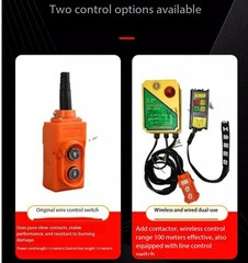 Rapid Lifting Hoist, 220V Crane, Brushless Small Diamond Electric Hoist, Winch