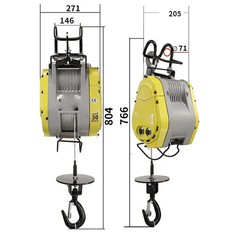 Xiao Jingang Electric Hoist 22 Steel 0V Adjustable Speed Lifting Machine