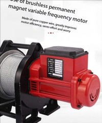 Brushless Variable-Speed Inverter-Driven Hoist 220V Household Lifting Machine