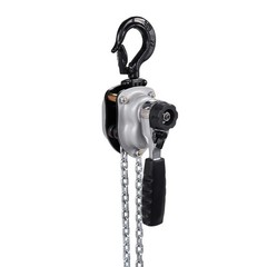 Manual Lever Chain Hoist, 1/ 4 Ton 550 Lbs, 5 Ft Lift, G80 Steel Chain, Dual