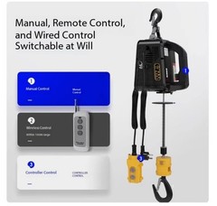 Electric Hoist 220V Portable Crane for Home Use – Compact Air Conditioner Lift