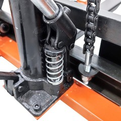 Manual Winch Stacker Material Lift 400lbs Capacity Material Handling‌ Tool