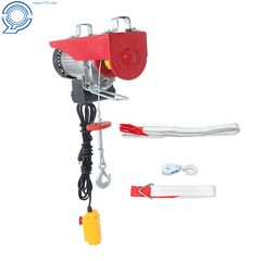 1320lbs Electric Lift Hoist 110V W/ 14ft Remote Control Garage Crane Winch