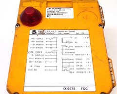 TELECRANE REMOTE CONTROL F24-6D-RX , 24009682-1, CHANNEL 136, AC110V(50/60 Hz)