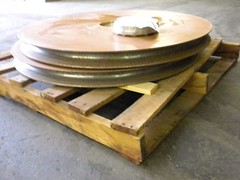 85 TON /30 TON AUX WHITING SHEAVE BLOCK-NEW, UNUSED W/COVER-BEARING