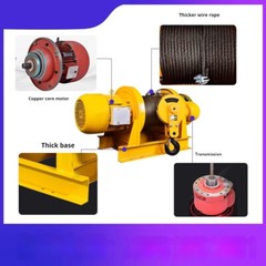 Winch Heavy Duty Explosion Proof Construction Cargo Crane 380v Electric Hoist