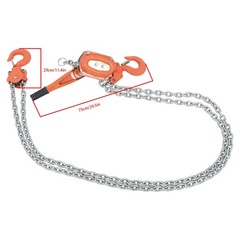 13200lb/6Ton Capacity Alloy Steel Lever Block Chain Hoist G80 Ratchet Hoist 10ft
