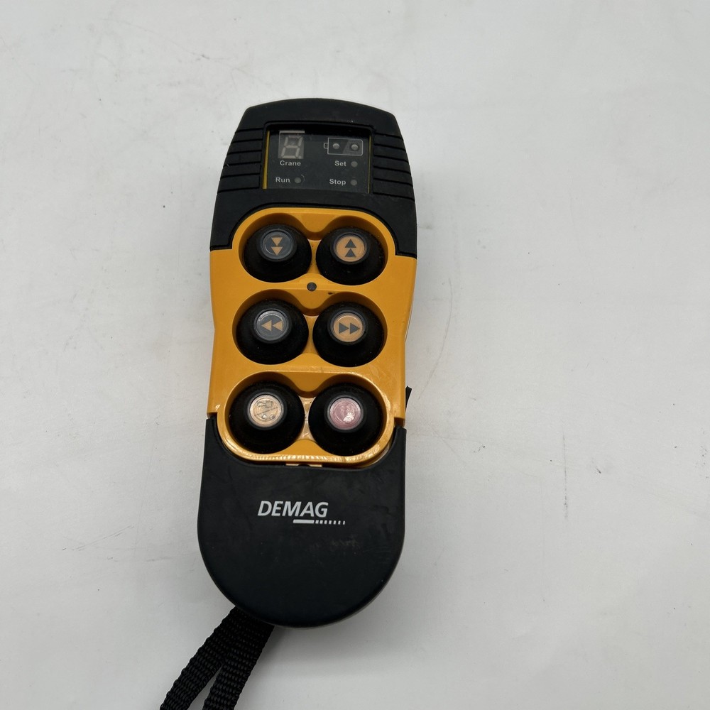 Brand: DEMAG Type: Crane / Hoist Control Pendant (Handheld)