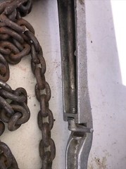 CM MODEL B PULLER 1 1/2 TON BY CHISHOLM MOORE HOIST DIVISION TONAWANDA NY