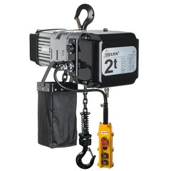 Aluminium Gantry Crane + Electric Chain Hoist (Barely Used)