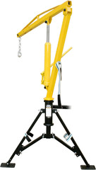 1000 lbs. Capacity Receiver Hitch Mounted Hydraulic Swivel Pickup Truck Crane