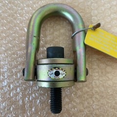 NEW- Crosby Group 1016924 HR-125 Swivel Hoist Ring 4,000lbs 2”x1.46” + Warranty!