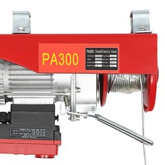 Electric Hoist 660LBS with Wireless Remote Control & Single/Double Slings Winch