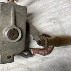 PEC HOIST WINCH MODEL H-4001 Crosby Laughlin 5/16 hook