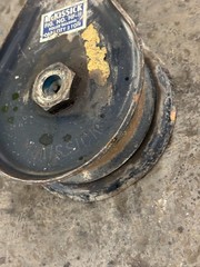MCKISSICK FIG. NO. HF-11 CAP CITY 2-TON SNATCH BLOCK PULLEY ROLLER BEARING