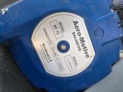 Lot of (2) Aero Motive Balance Model BF