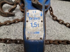 TRACTEL BRAVO 1.5 TON LEVER CHAIN HOIST a-x