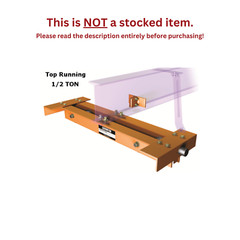 HARRINGTON HPC CONVERTIBLE SINGLE GIRDER END TRUCK PAIR – 1/2 TON