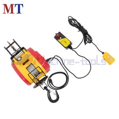 2-in-1 Electric Hoist Winch 1100 lbs Capacity 1800W Portable Power Winch