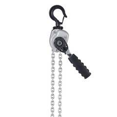 Manual Lever Chain Hoist, 1100LBS Capacity, 5FT Lift, G80 Alloy Steel Chain