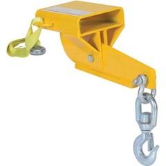 NEW! Auto-Tension Single Fork Forklift Hook 4000 Lb Swivel Hook!!