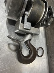 Chance Hoist 1 Ton Hot Stick Ratcheting Strap Hoist. Item ID #37. Used Surplus