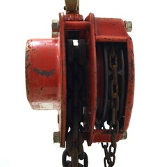 Duff Norton Coffing 10 Foot Lift 3 Ton Manual Hand Fall Chain Hoist 6000#