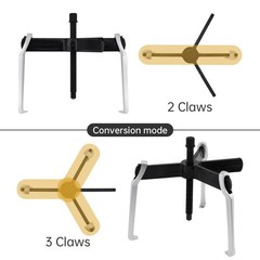 ChgImposs 2 Jaw 3 Jaw Gear Puller, Multifunctional Puller for Auto Car Repair…