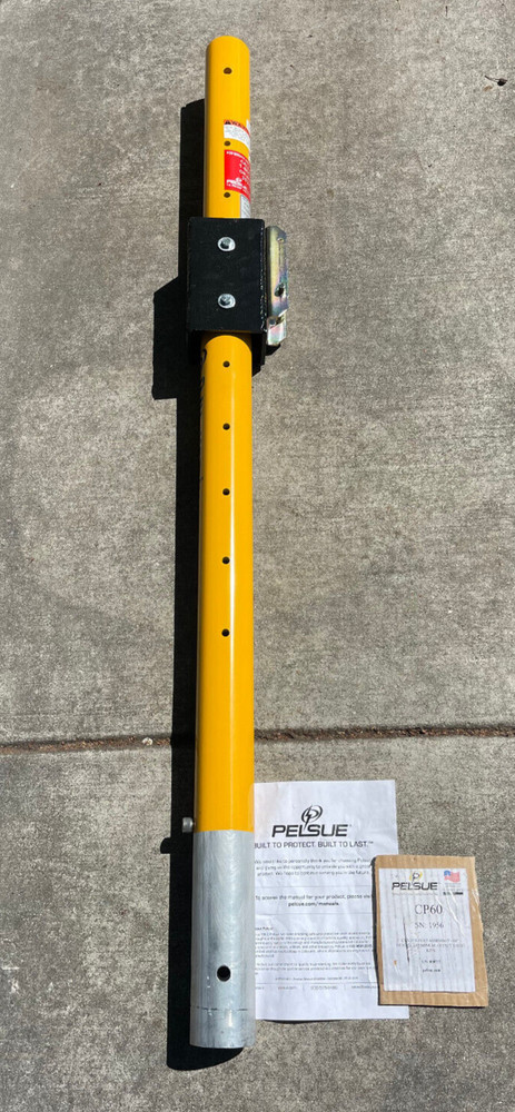 Pelsue CP60 Dk Series Davit 60″ Center Post for Portable Fall Protection System