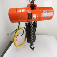 CM Lodestar Model RRS 2Ton 4000LB Electric Chain Hoist 15’Lift 16FPM 3Ph 230/460