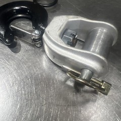 Lineman Little Mule Hook and Latch Bottom Block Assembly- Used Surplus.