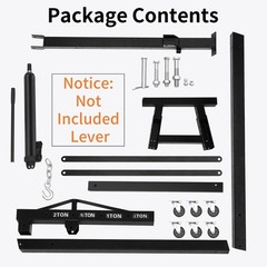 Engine Hoist Crane Cherry Picker 2 Ton Hydraulic Garage Shop Engine Lift Jack