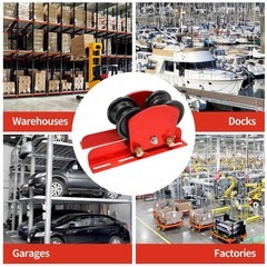 Manual Trolley 1Ton Heavy Duty 2200LBS Capacity for PA600 to PA1000 Hoist Pus…