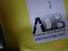 ADB P/N 23102 SAFETY SWIVEL HOIST RING 7000 LBS (3/4-1O-THREAD)
