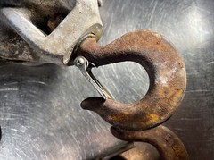 A.B. Chance 1 1/2 Ton Ratchet Chain Hoist