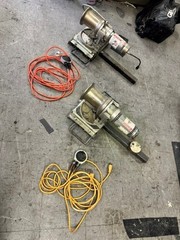AB Chance 1000 lb Capacity Electric Capstan Hoist C308-1170 Swivel base w/ HITCH